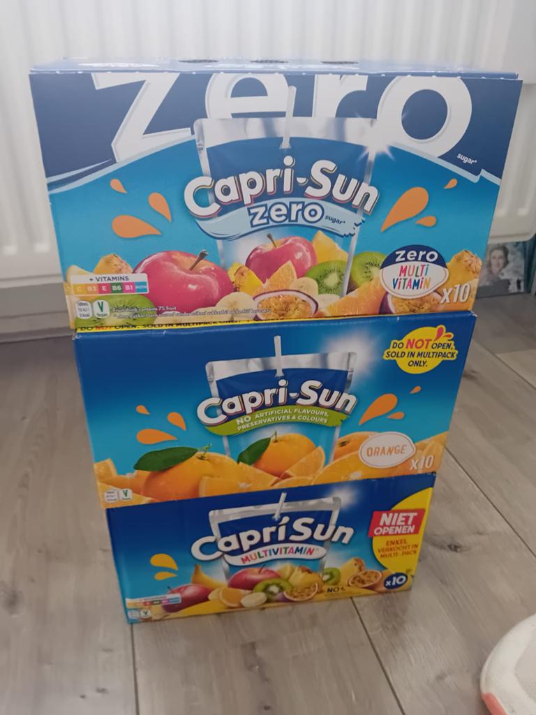 Capri Sun 3 pakken,Gekleurde touw voor cadeau inpakken., Ophalen of Verzenden