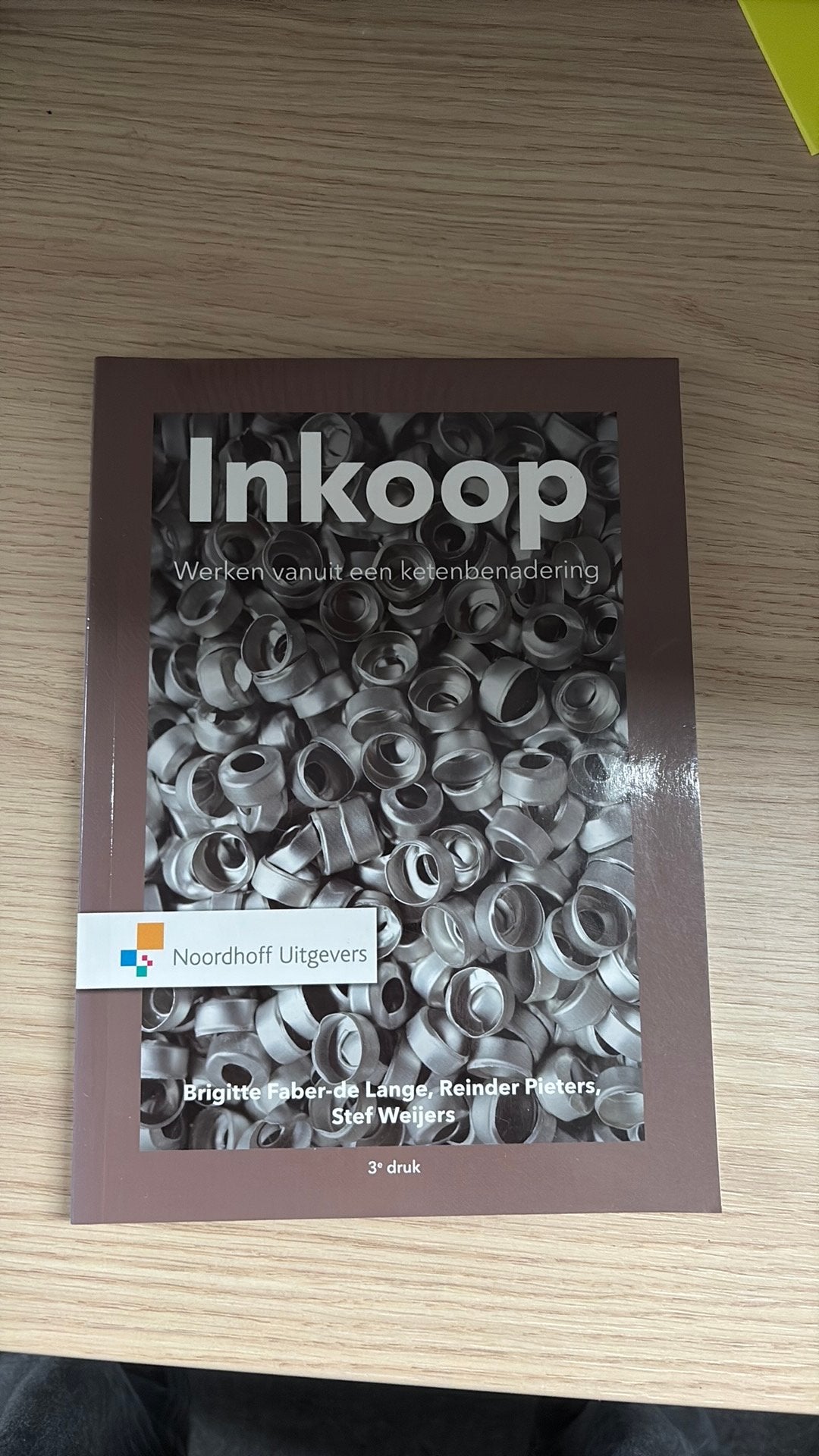 Inkoop – Werken vanuit een ketenbenadering (3e druk), Ophalen of Verzenden, Beta, Zo goed als nieuw, HBO