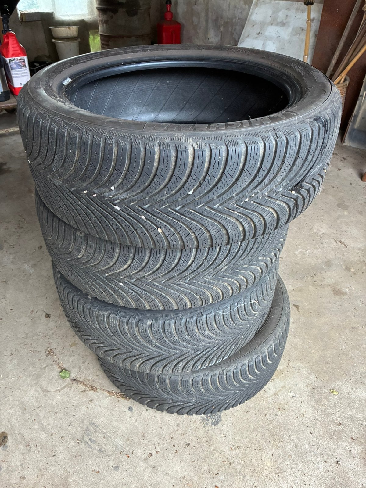 Michelin Alpine 5 205/50R17, Ophalen, Gebruikt