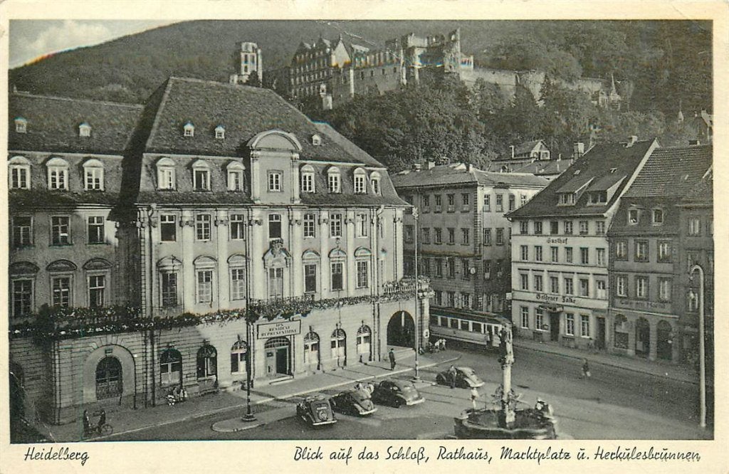 701-310-001 Heidelberg, Verzenden, Voor 1920, Duitsland