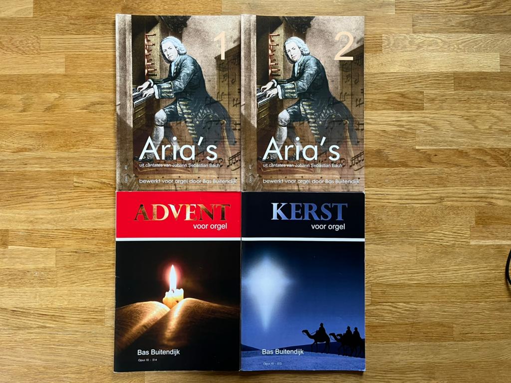 Bladmuziek Bas Buitendijk, diverse delen, Ophalen of Verzenden, Zo goed als nieuw