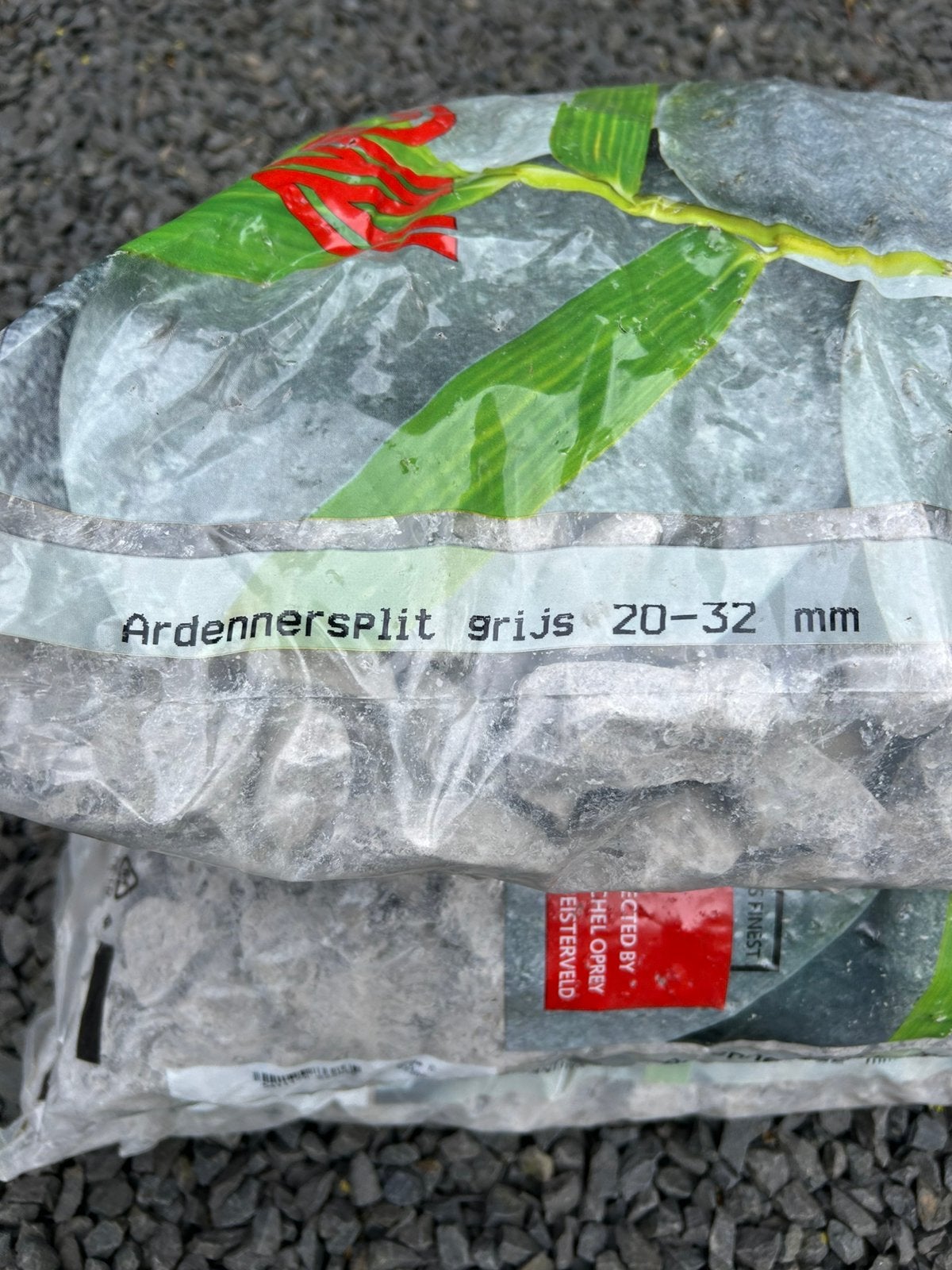3 zakken grind Ardennergrind 20-32 mm, Ophalen of Verzenden, Nieuw, Split