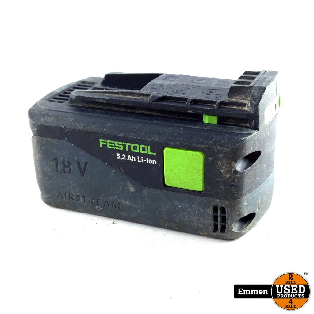 Festool BP 18V Li 5,2 AS Accu  | Incl. Garantie, Festool, Gebruikt, Support@festool.com, Festool GmbH, WertstraÃŸe 20, 
73240 Wendlingen
Germany