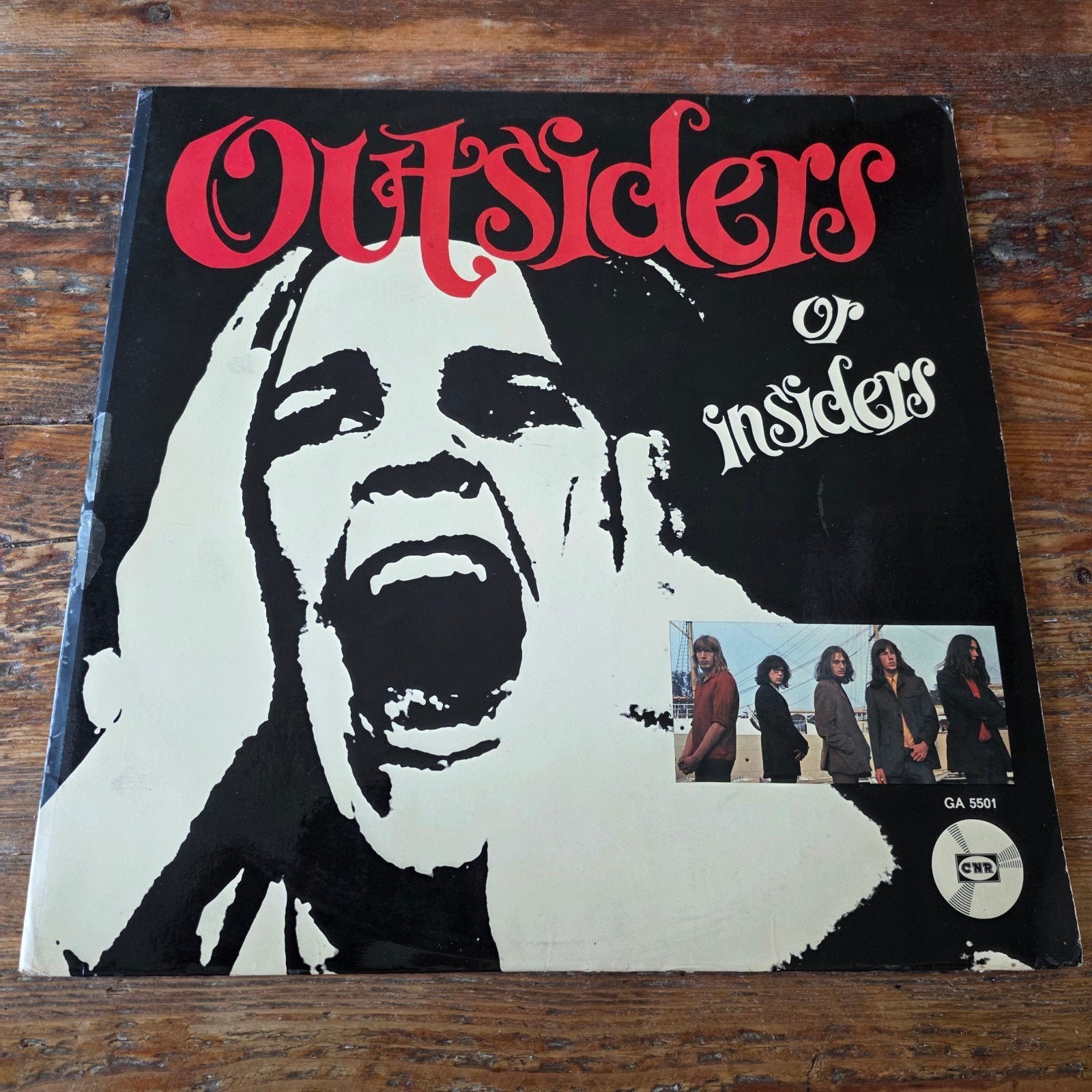 Lp: Outsiders or Insiders - Compilatie (1966), Ophalen of Verzenden, Gebruikt, 12 inch