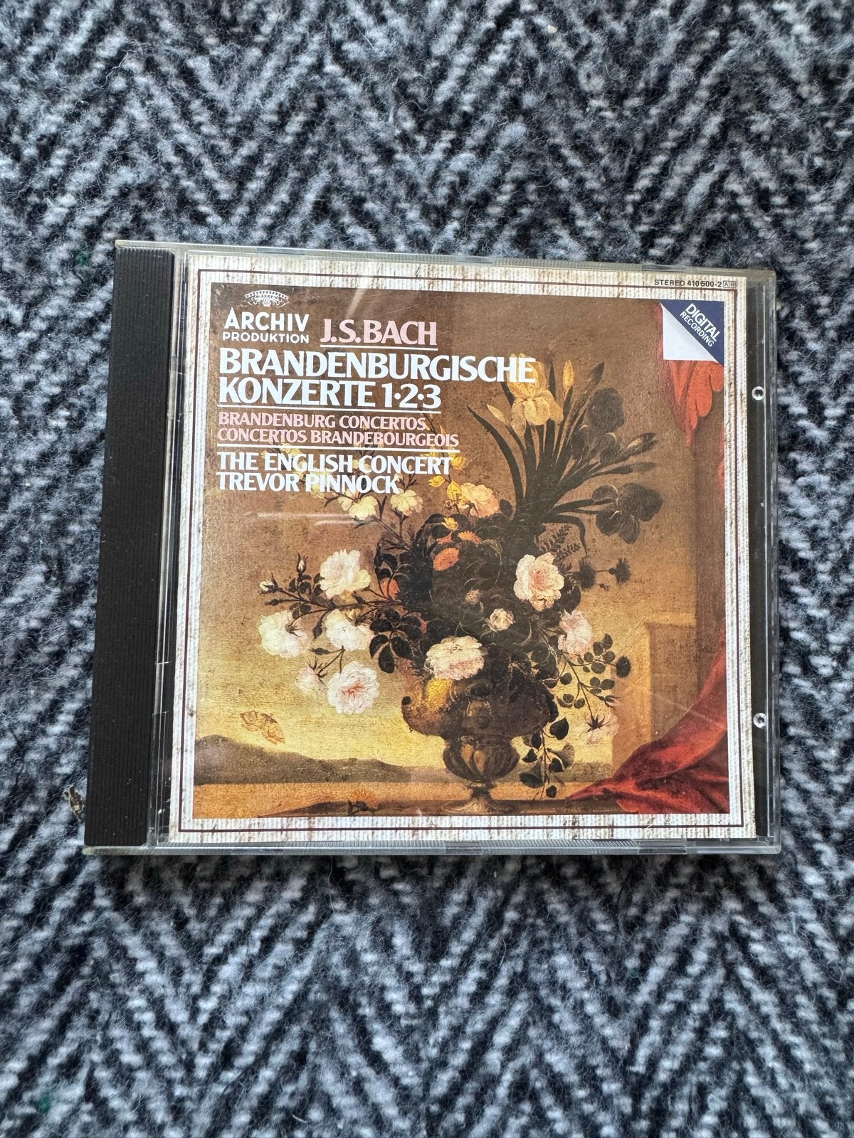 J.S. Bach Brandenburgse Concerten 1-2-3 - The English Concer, Ophalen of Verzenden, Zo goed als nieuw, Inclusief boekje, Orkest of Ballet