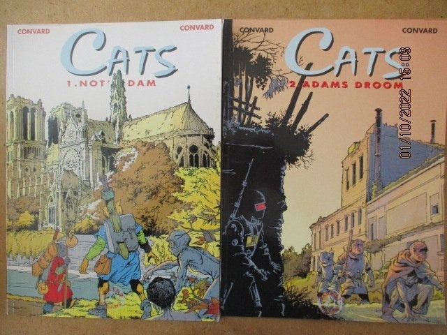 adv7175 cats, Boeken, Stripboeken, Eén stripboek, Ophalen, Gelezen