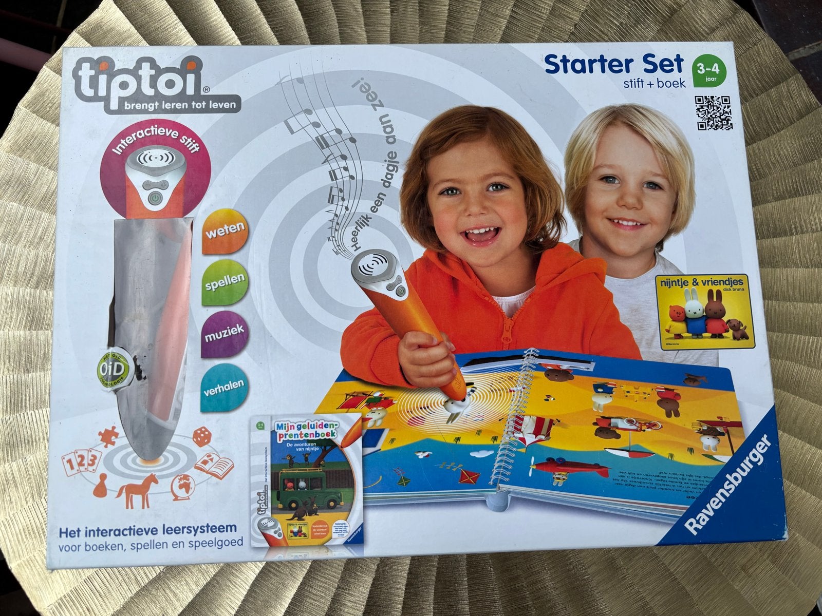Tiptoi Starter Set + 2 boeken (Nijntje en Lichaam), Kinderen en Baby's, Speelgoed | Educatief en Creatief, Ophalen of Verzenden