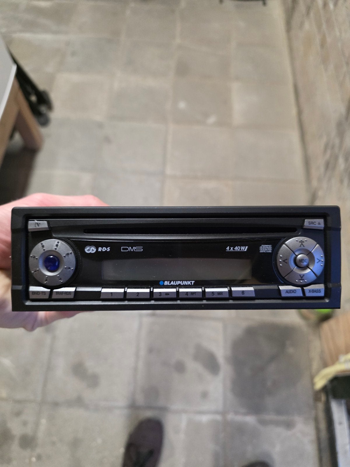Blaupunkt CD RDS DMS Autoradio, Ophalen of Verzenden, Gebruikt