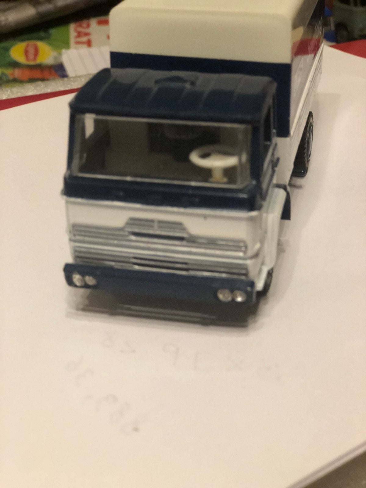 DAF 2000 van LIPS BEVEILIGING DORDT  MEI MAAND 15% KORTING, Ophalen of Verzenden, Zo goed als nieuw, Bus of Vrachtwagen, Lion Toys