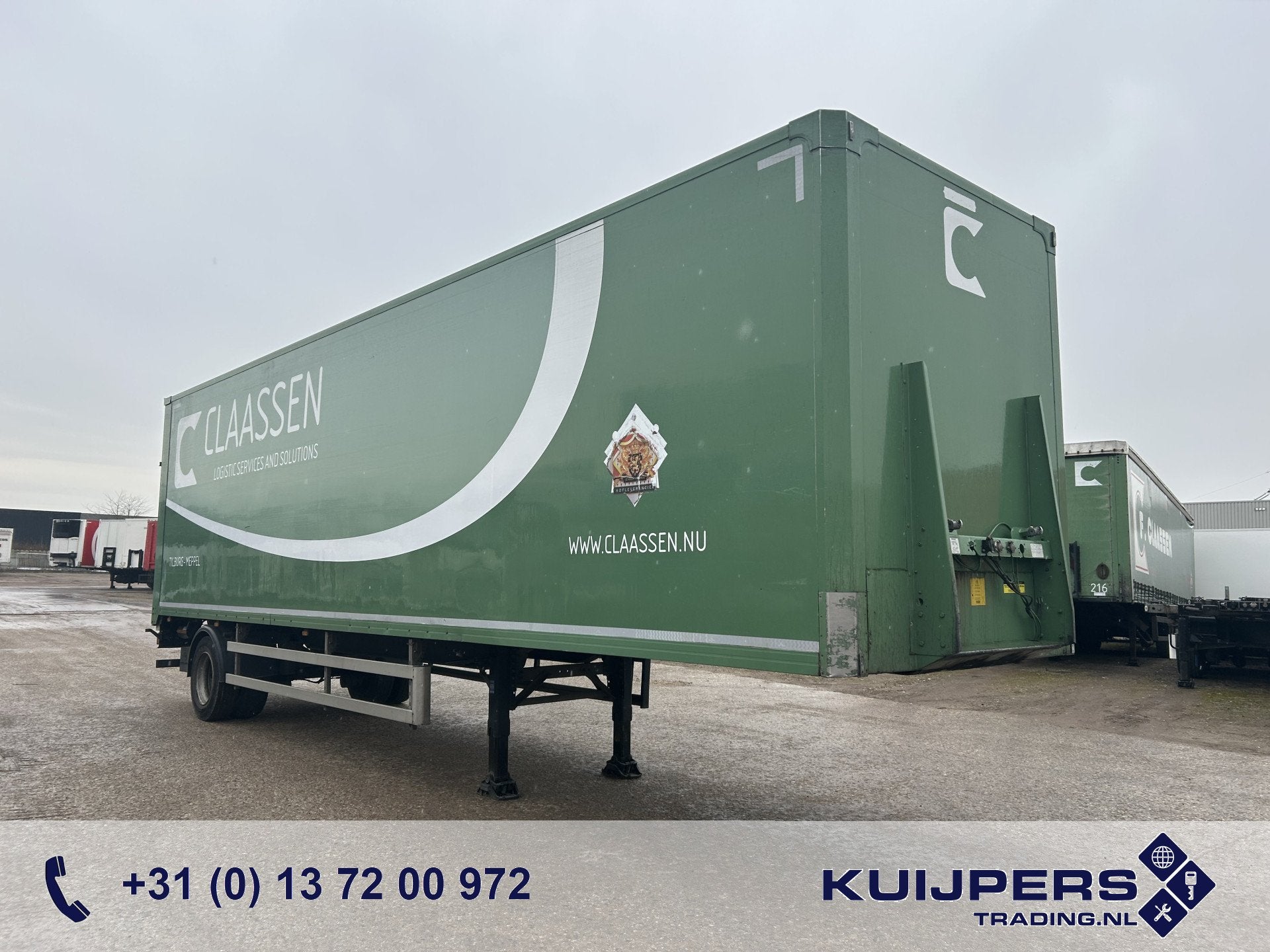 Groenewegen DRO-12-10 B / City / Box / Loadlift 2000 kg / NL, Auto's, Vrachtwagens, Overige brandstoffen, Origineel Nederlands