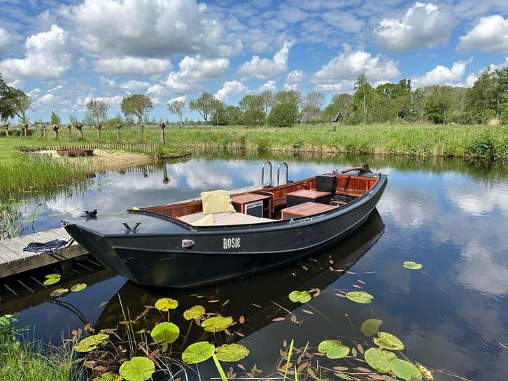 Nette sloep met teak accenten en audio, Watersport en Boten, Ophalen, Gebruikt, Diesel, Buiskap
