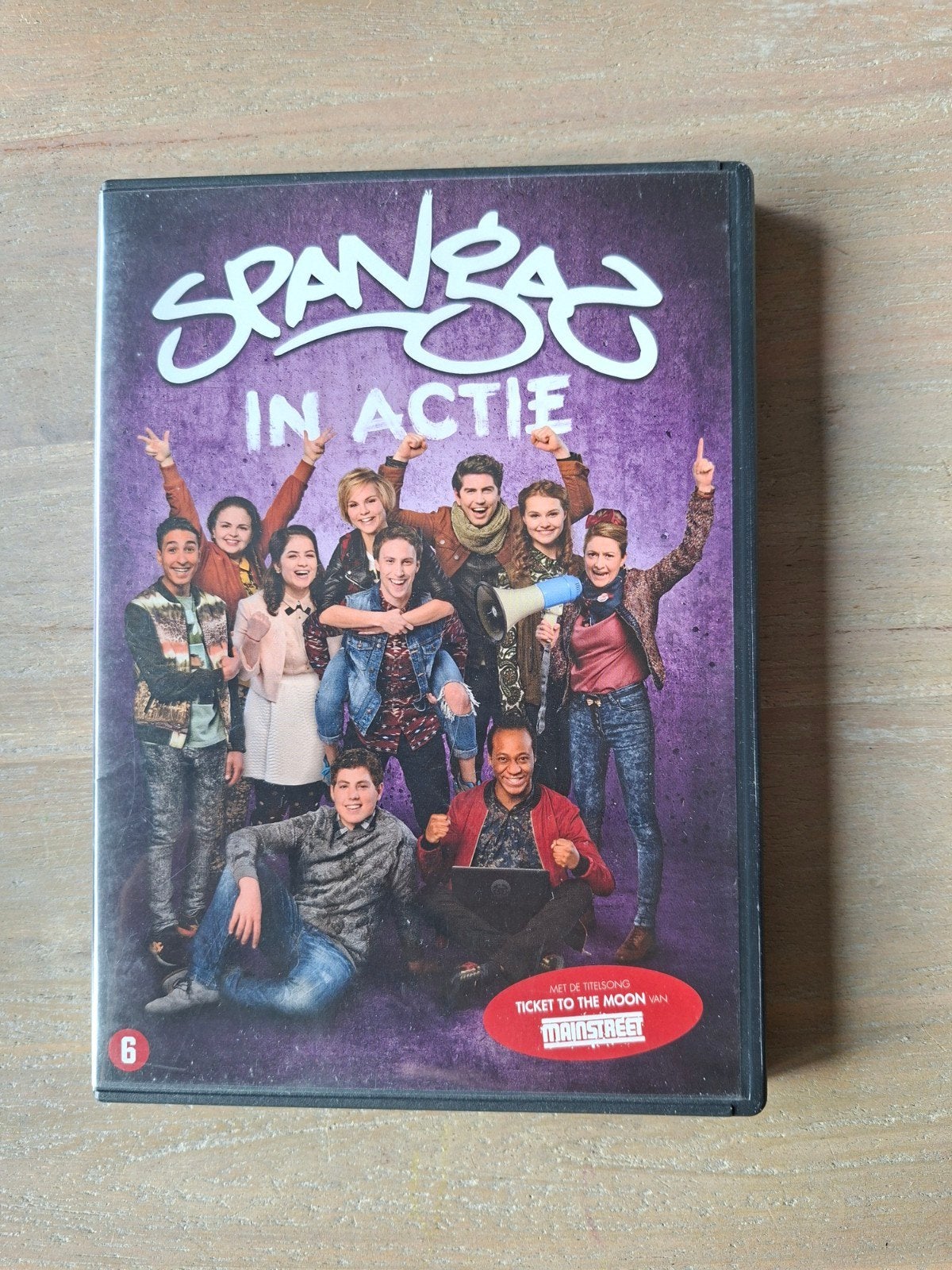 DVD spangas in actie, Ophalen of Verzenden, Zo goed als nieuw, Actie en Avontuur
