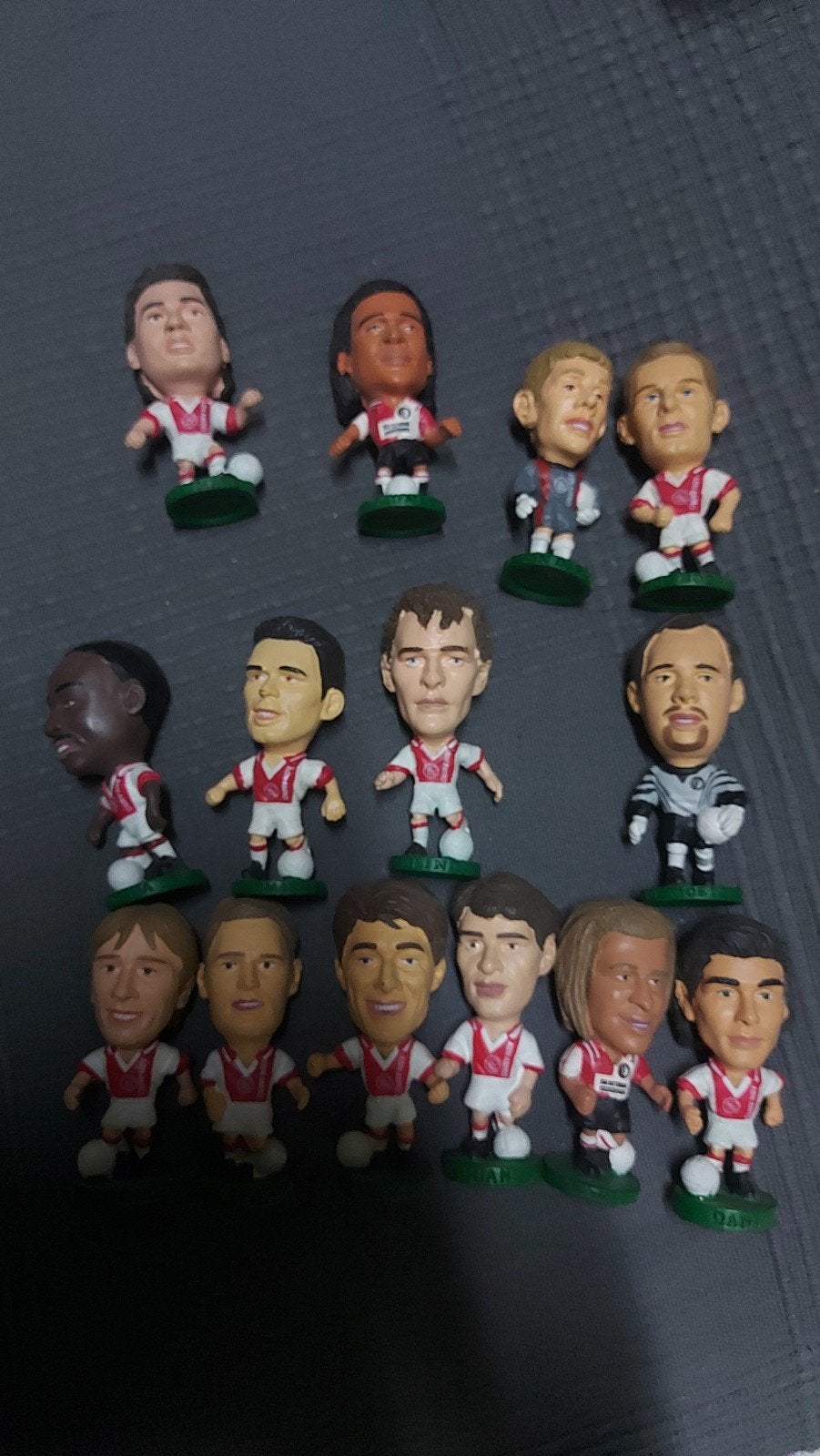 Voetbalbeeldjes - Collectie van 13 Spelers, Ophalen of Verzenden, Zo goed als nieuw