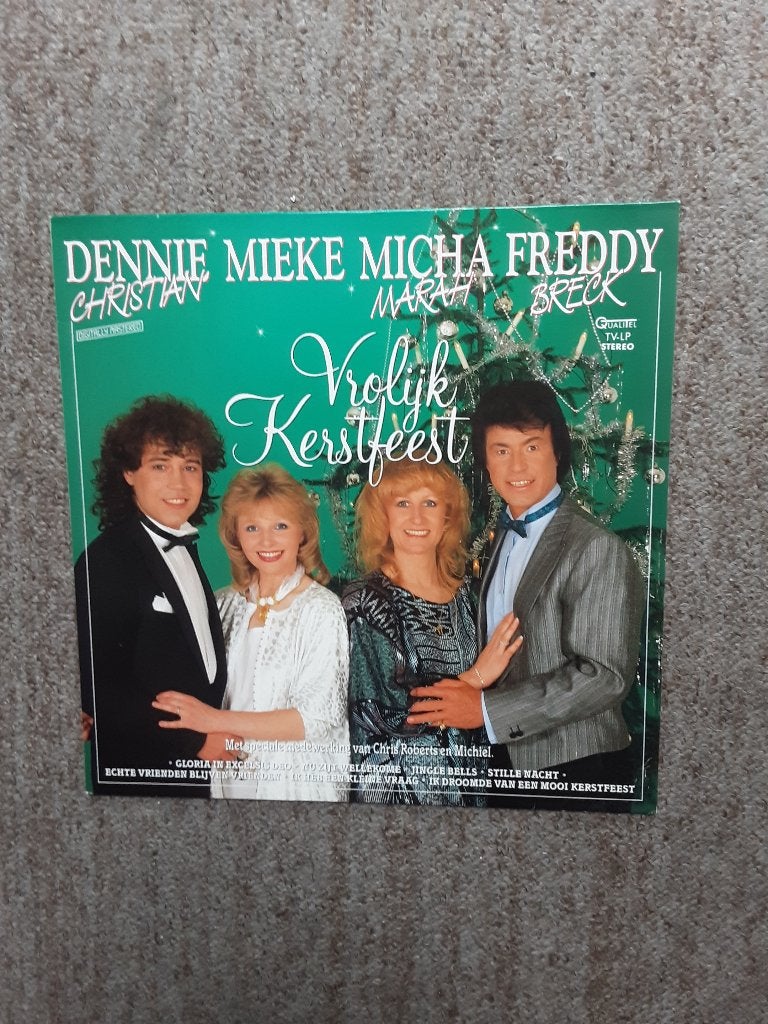 vinyl lp Vrolijk Kerstfeest, LP, Pop, Ophalen of Verzenden, Zo goed als nieuw