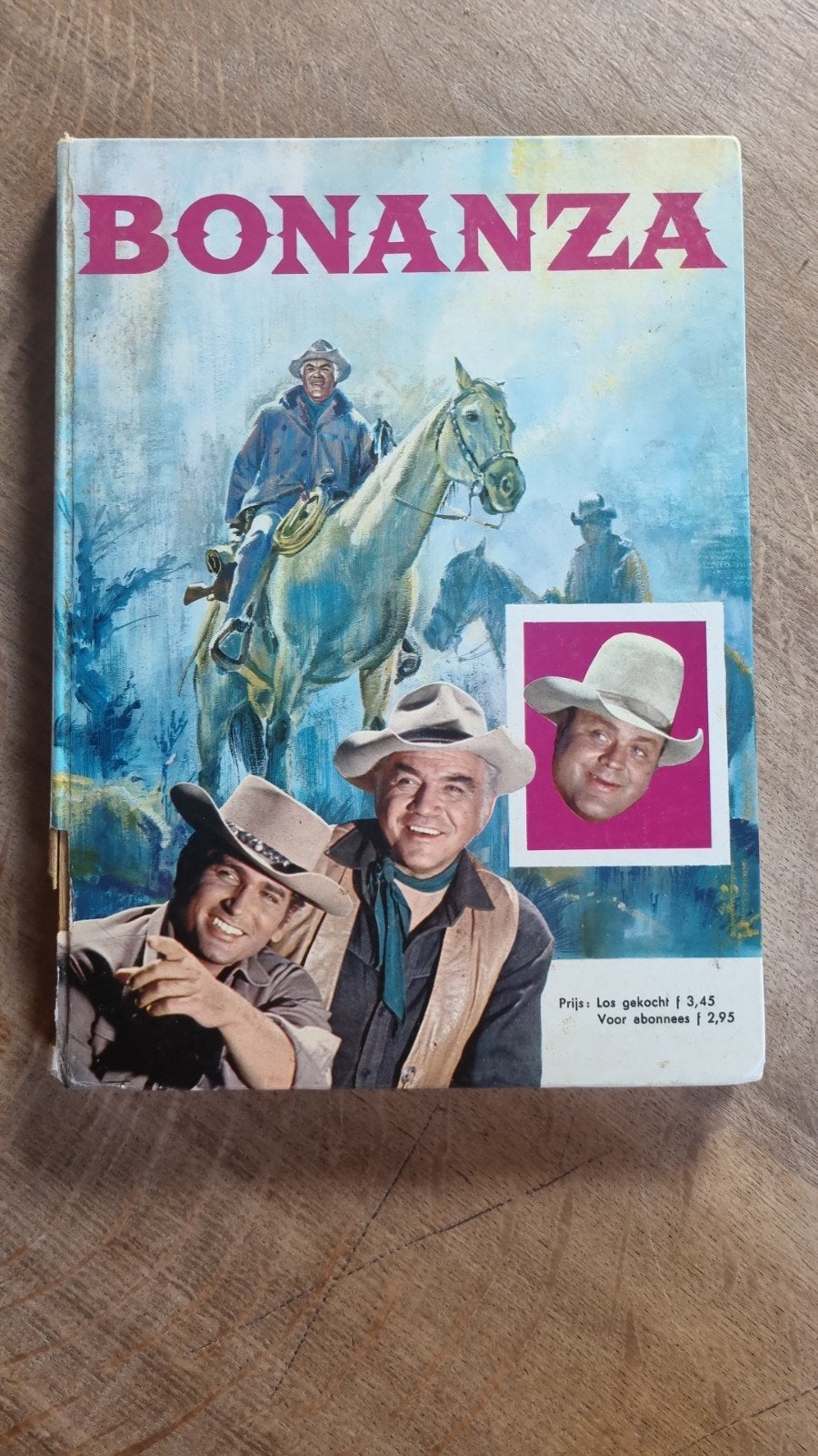 Bonanza Stripboek - Vintage Western Avontuur, Ophalen of Verzenden
