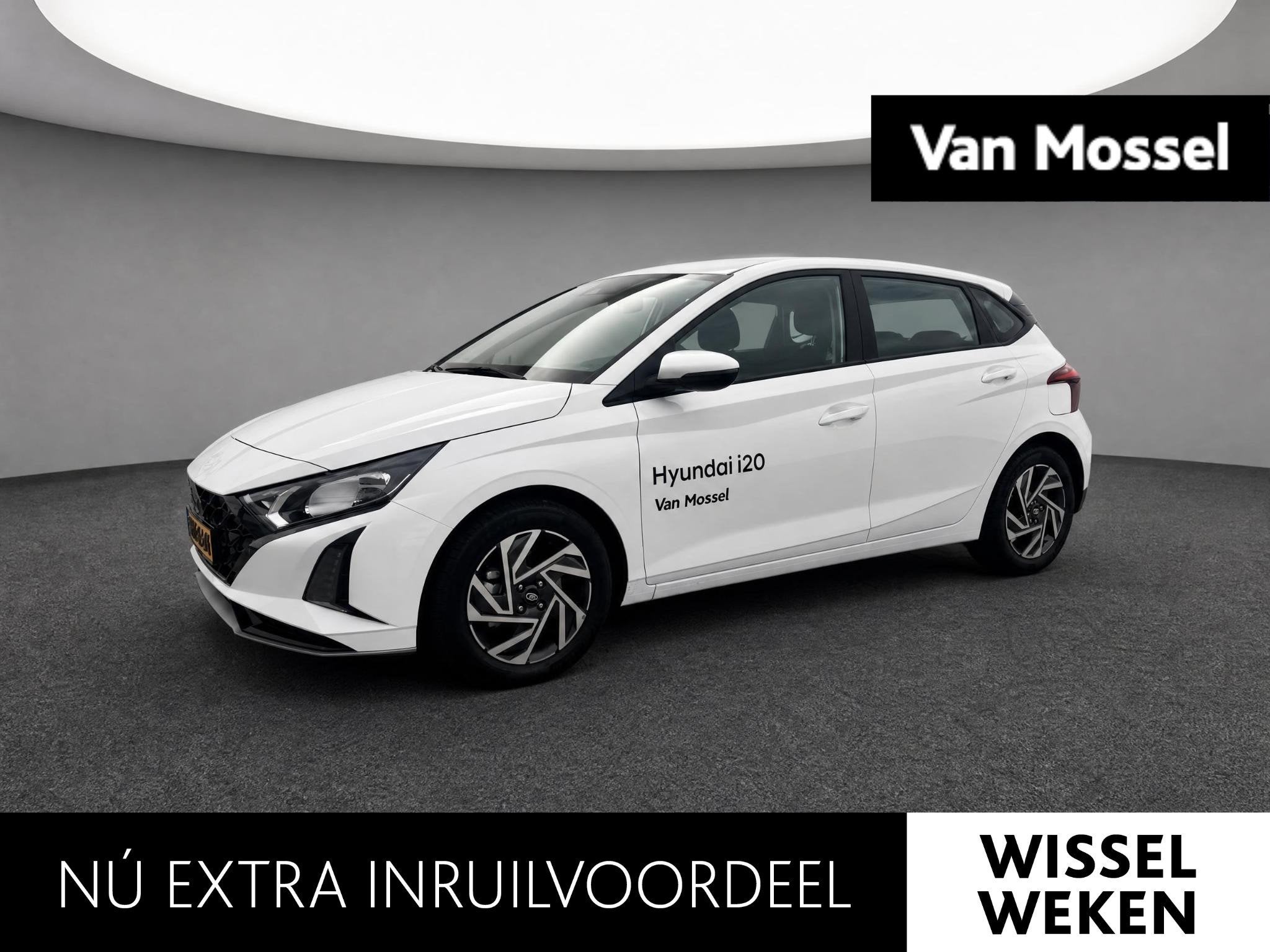 Hyundai i20 1.0 T-GDI Comfort Apple Carplay/Android Auto | A, Auto's, 1045 kg, Wit, Origineel Nederlands, Bedrijf