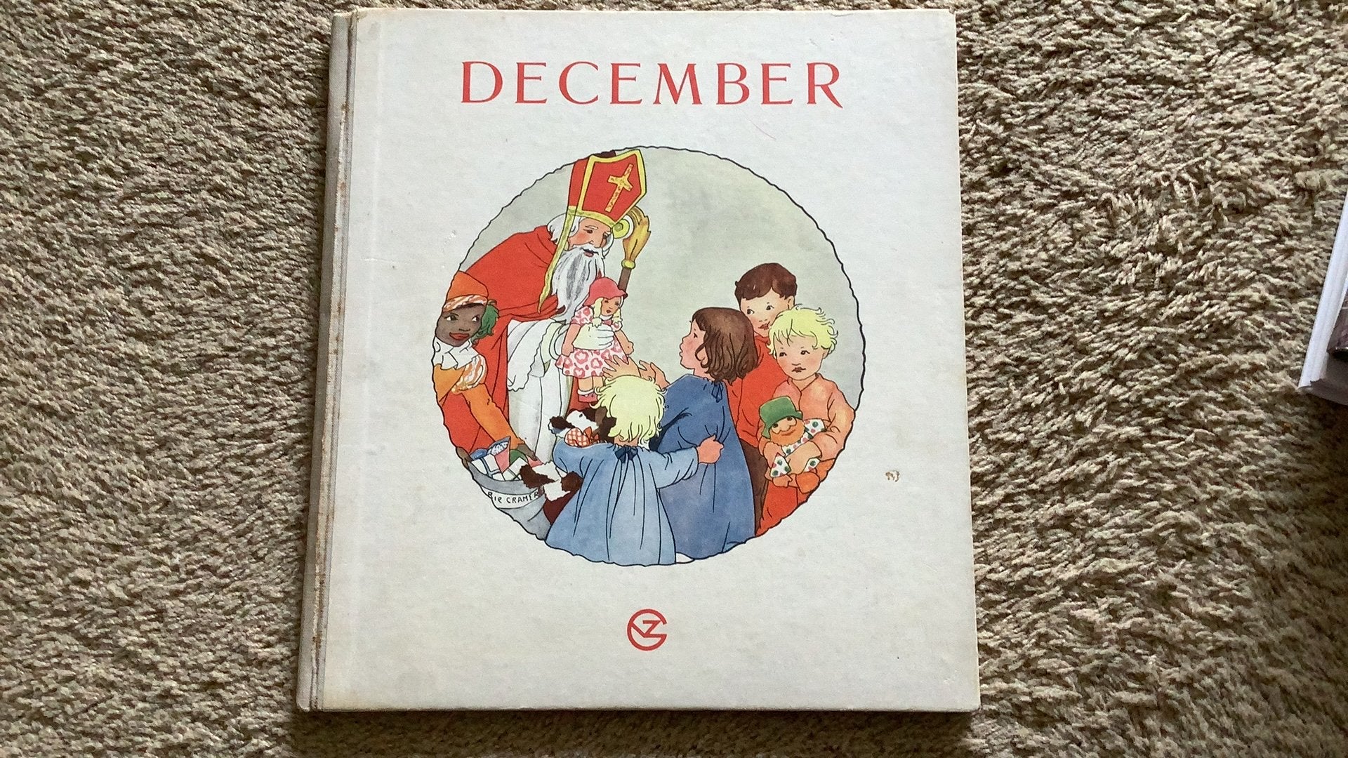 Rie Cramer, December. Wintermaand. Zonder jaar / druk, Ophalen of Verzenden