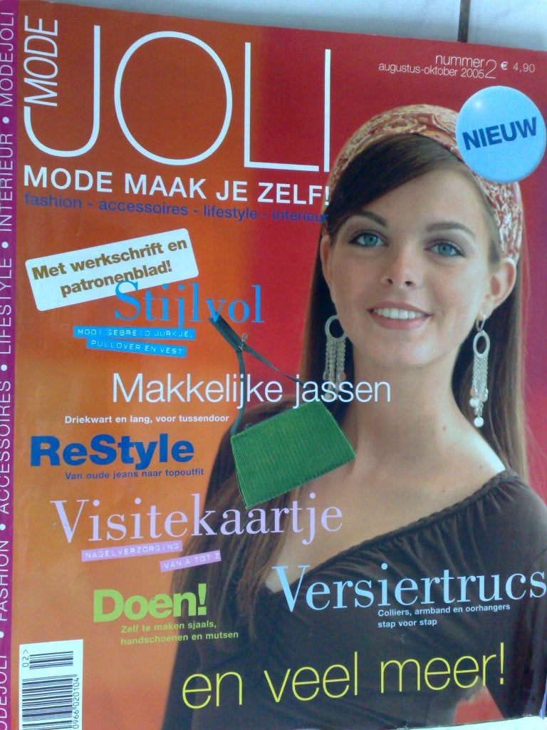 Joli Mode patronenblad nr. 2, Verzenden, Zo goed als nieuw, Vrouw, Overige merken
