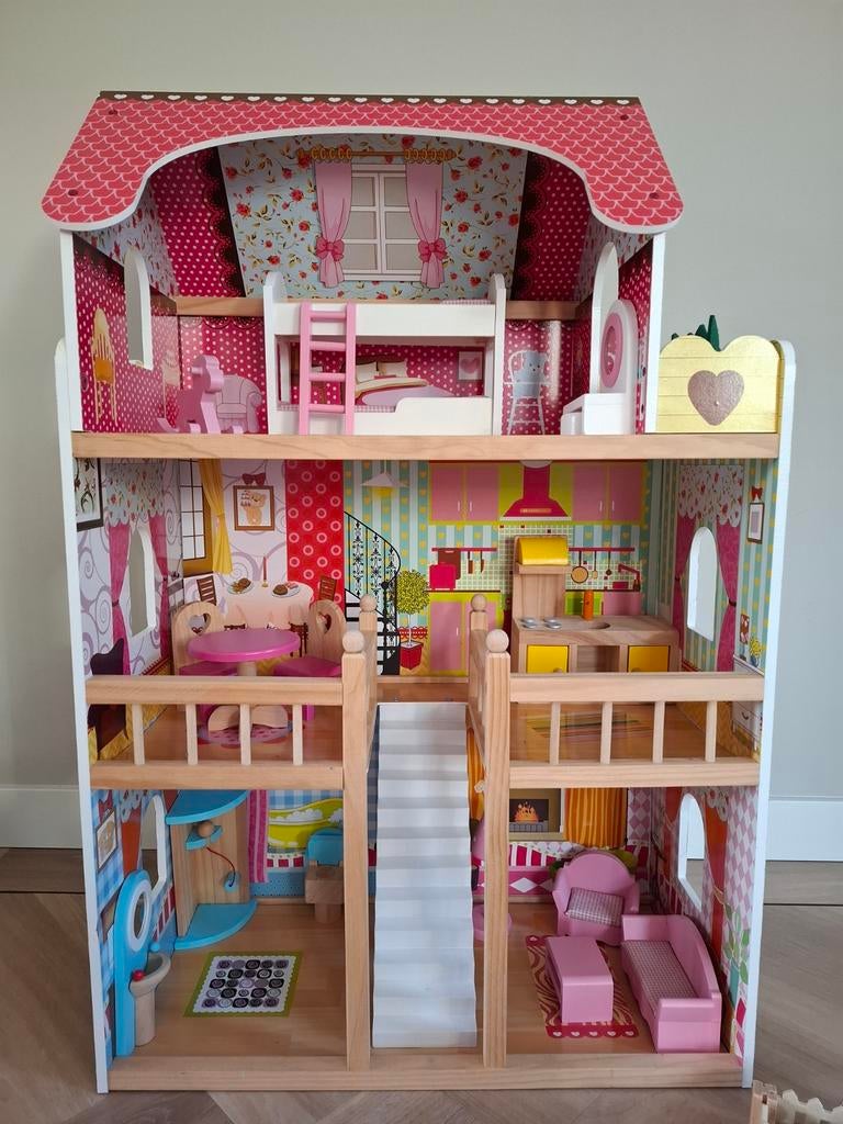 Poppenhuis Bandits and Angels, Ophalen, Zo goed als nieuw, Poppenhuis