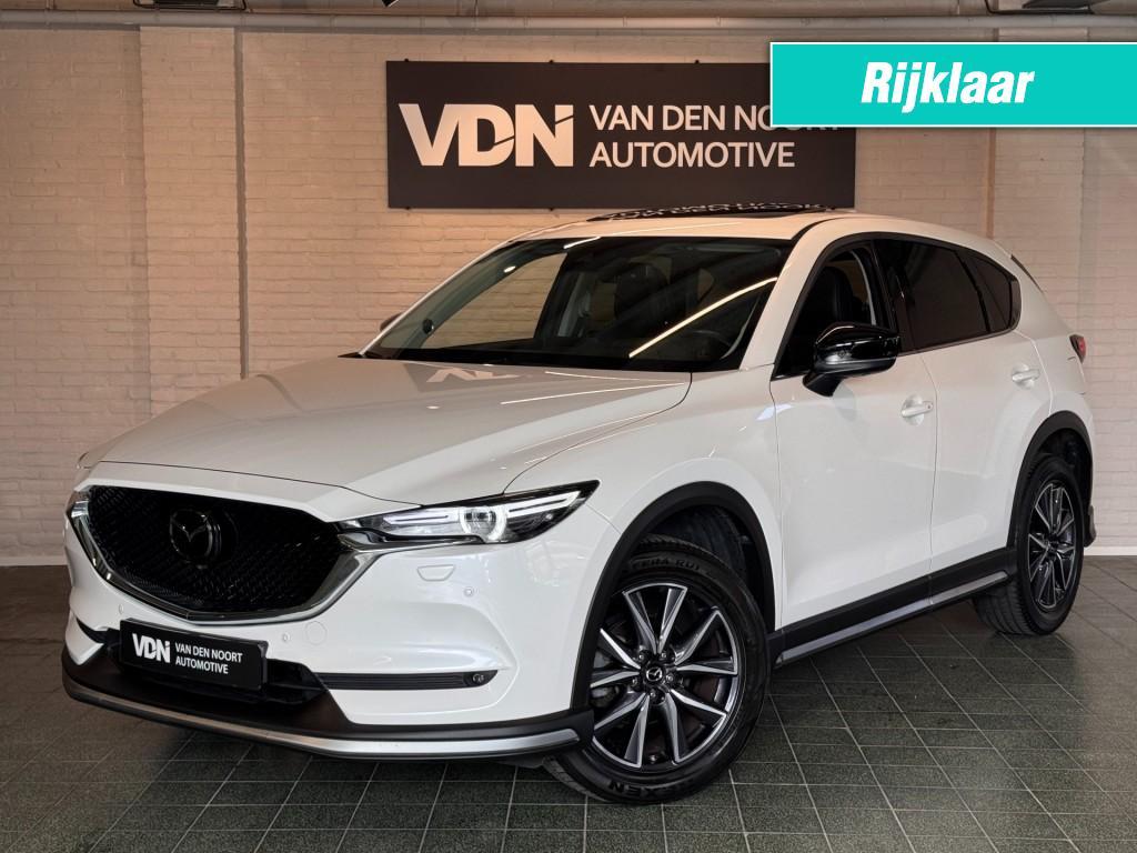 Mazda CX-5 2.5 SkyActiv-G 194 Luxury Pano 360 Camera Stoelve, Auto's, Mazda, Bedrijf, CX-5, ABS, Adaptive Cruise Control, Airbags