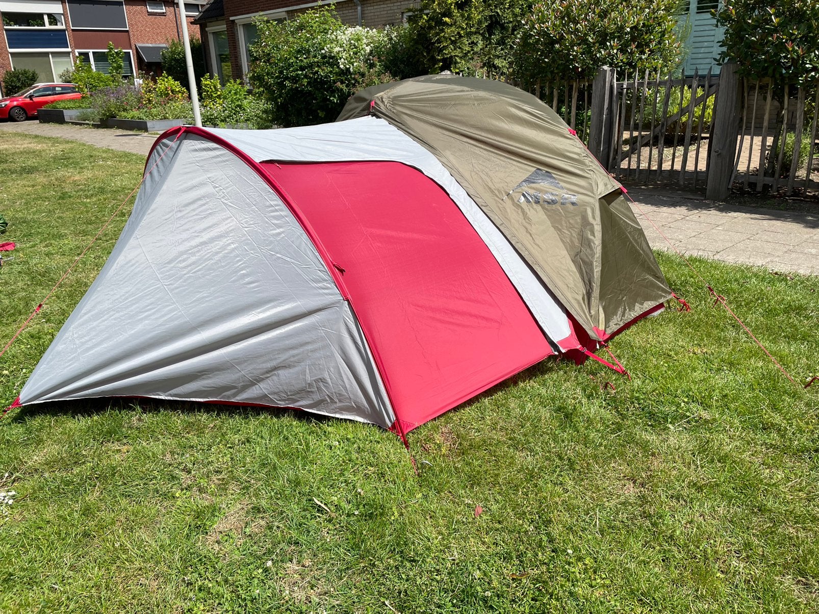 MSR gear shed voor elixer of hubba, Caravans en Kamperen, Tenten, Ophalen of Verzenden, Zo goed als nieuw, Tot en met 2