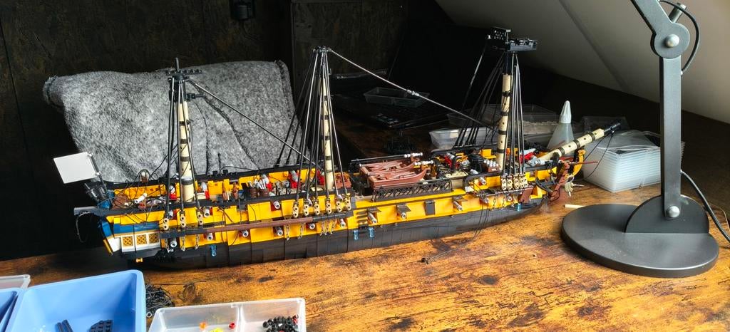 Groot  oorlogsschip HMS euryalus., Ophalen of Verzenden
