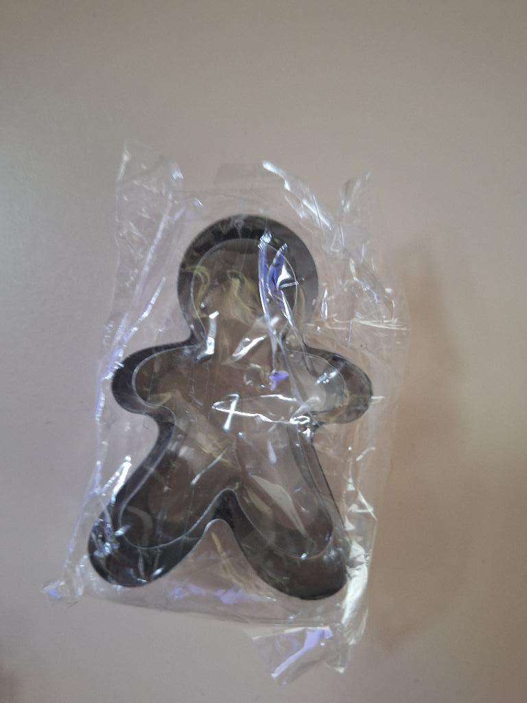 uitsteekvormen metaal voor koekjes mannetjes, Ophalen, Nieuw