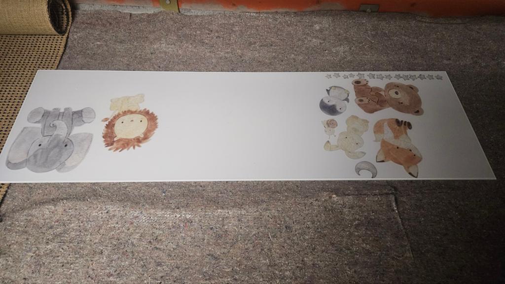 Glasplaat malm 160x48, Ophalen