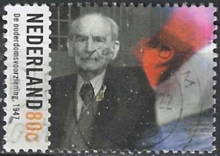 Nederland 721, Ophalen of Verzenden, Gestempeld