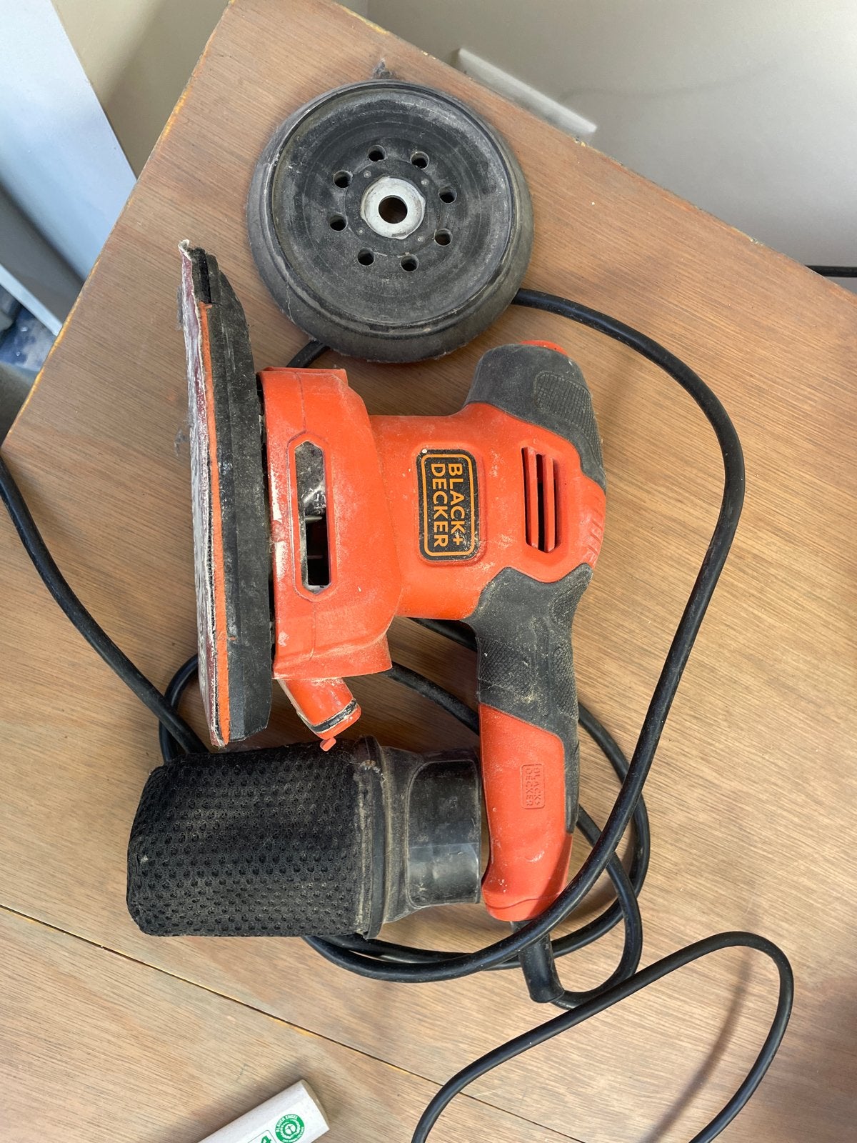 Black & Decker schuurmachine - Gebruikt, Doe-het-zelf en Verbouw, Gereedschap | Schuurmachines, Ophalen of Verzenden, Gebruikt
