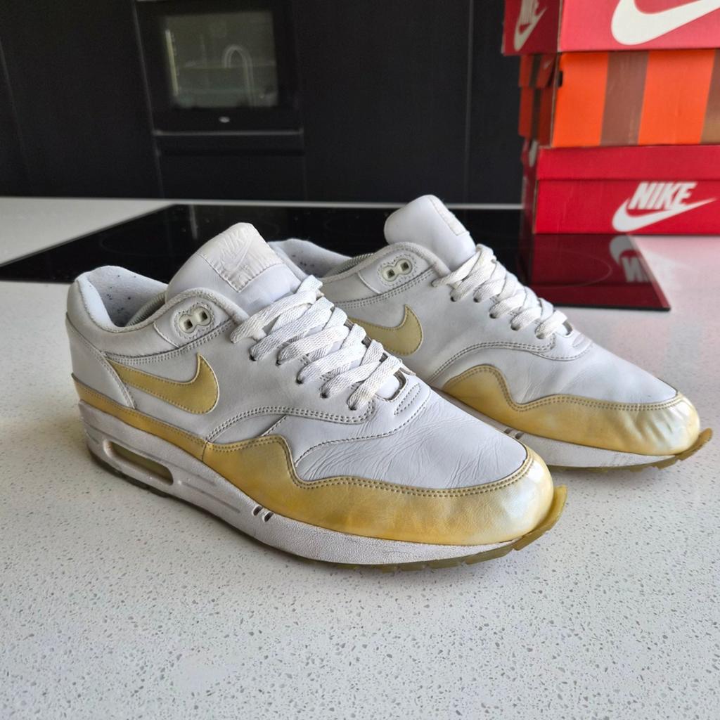 Zeldzaam paar "pearl" air max one 1. Maat 44,5 44.5 2004, Nike air max, Overige kleuren, Ophalen of Verzenden, Sneakers of Gympen