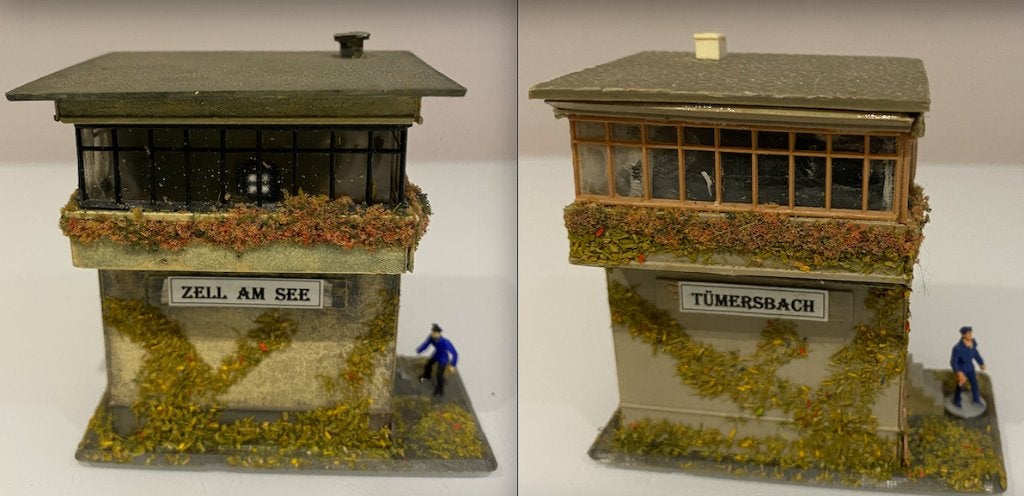 HO seinhuisjes (208*), Hobby en Vrije tijd, Modeltreinen | H0, Overige merken, Gebruikt, Gelijkstroom of Wisselstroom, Brug, Tunnel of Gebouw
