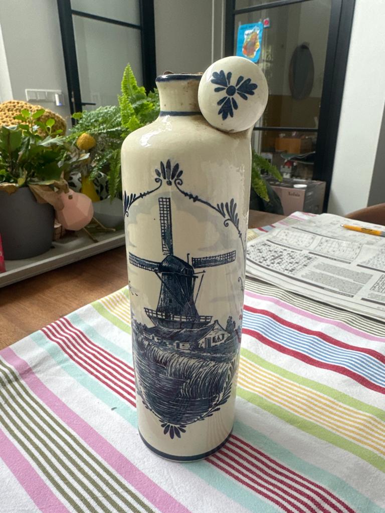 Mag voor 10 €.  Delfts Blauwe karaf  - Handwerk, Ophalen, Nieuw