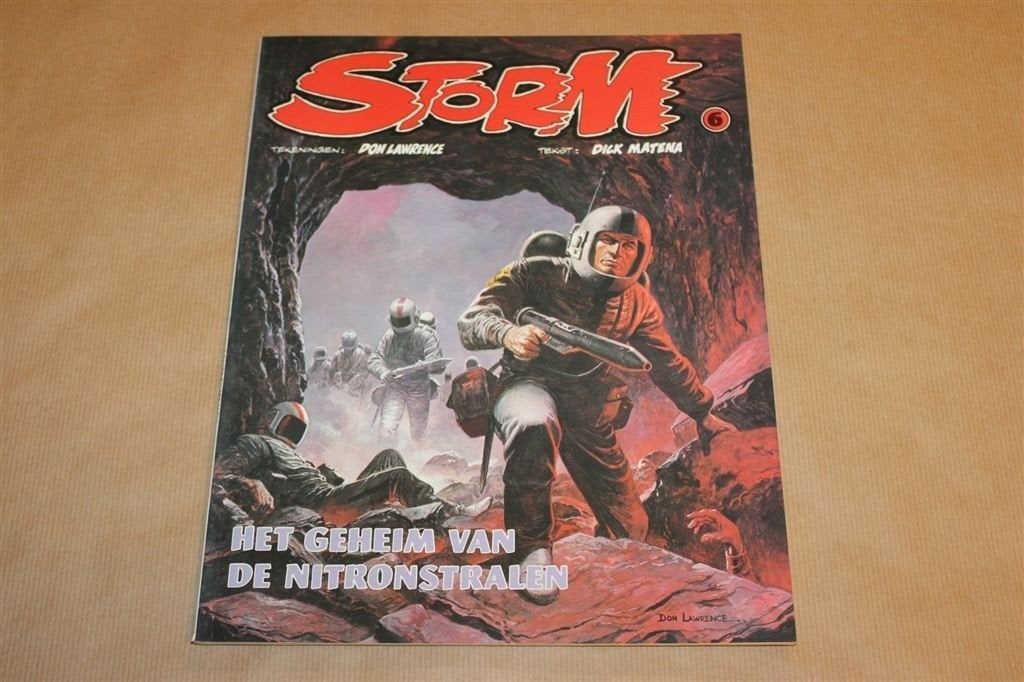 Storm 6 — Het Geheim van de Nitronstralen [1e Druk 1981], Eén stripboek, Ophalen of Verzenden, Gelezen