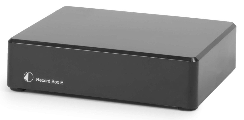 Pro-Ject Record Box E Voorversterker Zwart, Niet ingevuld, Niet ingevuld, Ophalen of Verzenden, Zo goed als nieuw