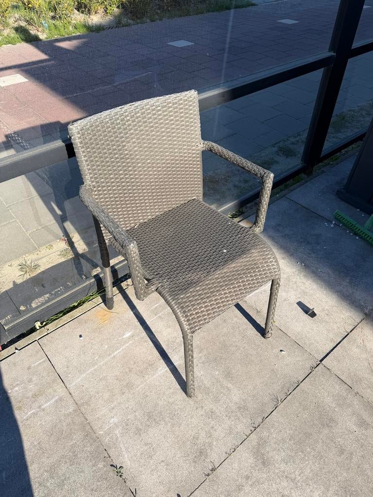 Partij terras stoelen , terrasstoelen, Tuin en Terras, Ophalen of Verzenden, Gebruikt