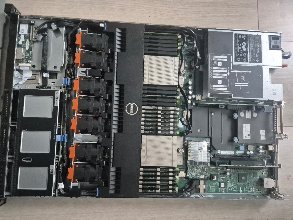 Dell Poweredge R620 64 GB + Dual Xeon, Computers en Software, Servers, Ophalen, Gebruikt, 64 GB, Hot swappable onderdelen