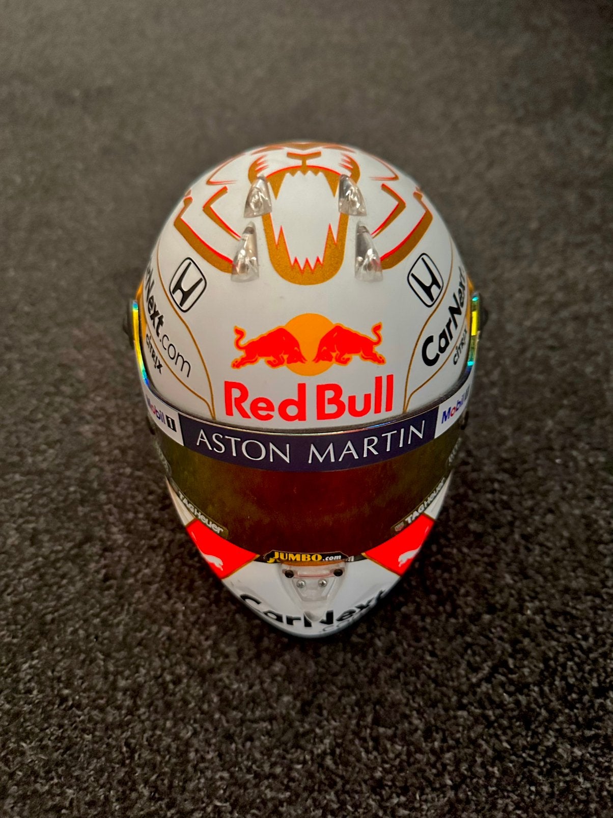 Max Verstappen 1:2 helm 2020, Ophalen of Verzenden, Nieuw, Formule 1