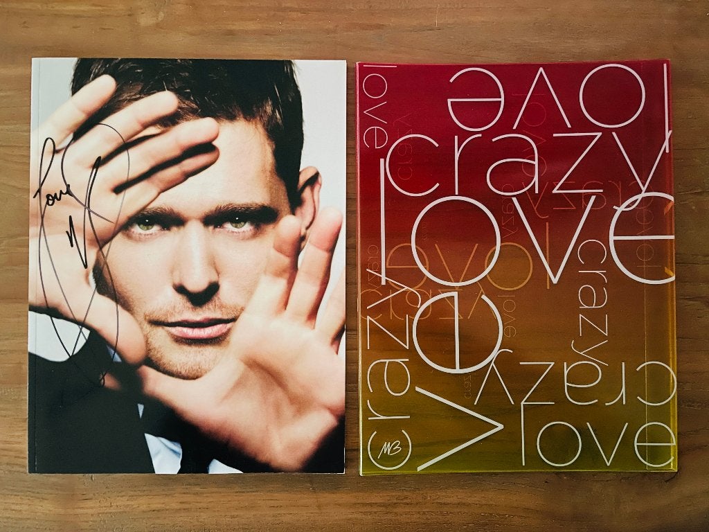 Michael Buble - Crazy Love - Gesigneerde Limited Edition, Verzamelen, Verzenden, Nieuw, Cd of Plaat, Gesigneerd