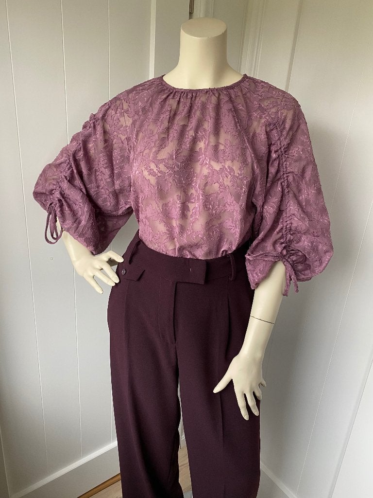 Nieuw: Paarse top / blouse van Norah mt. 36, Kleding | Dames, Paars, Nieuw, Ophalen of Verzenden, Maat 36 (S)