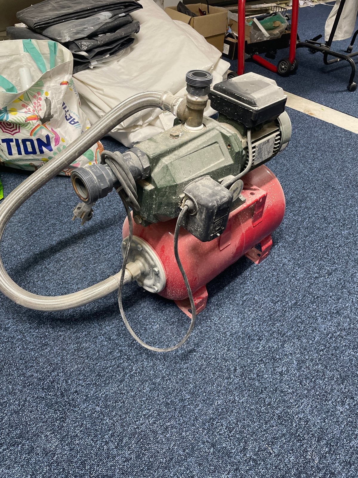 Hydrofoorpomp DAB JET 100 Mx met nieuw drukvat, Tuin en Terras, Waterpompen, Gebruikt, Elektrisch, Hydrofoorpomp, Ophalen of Verzenden