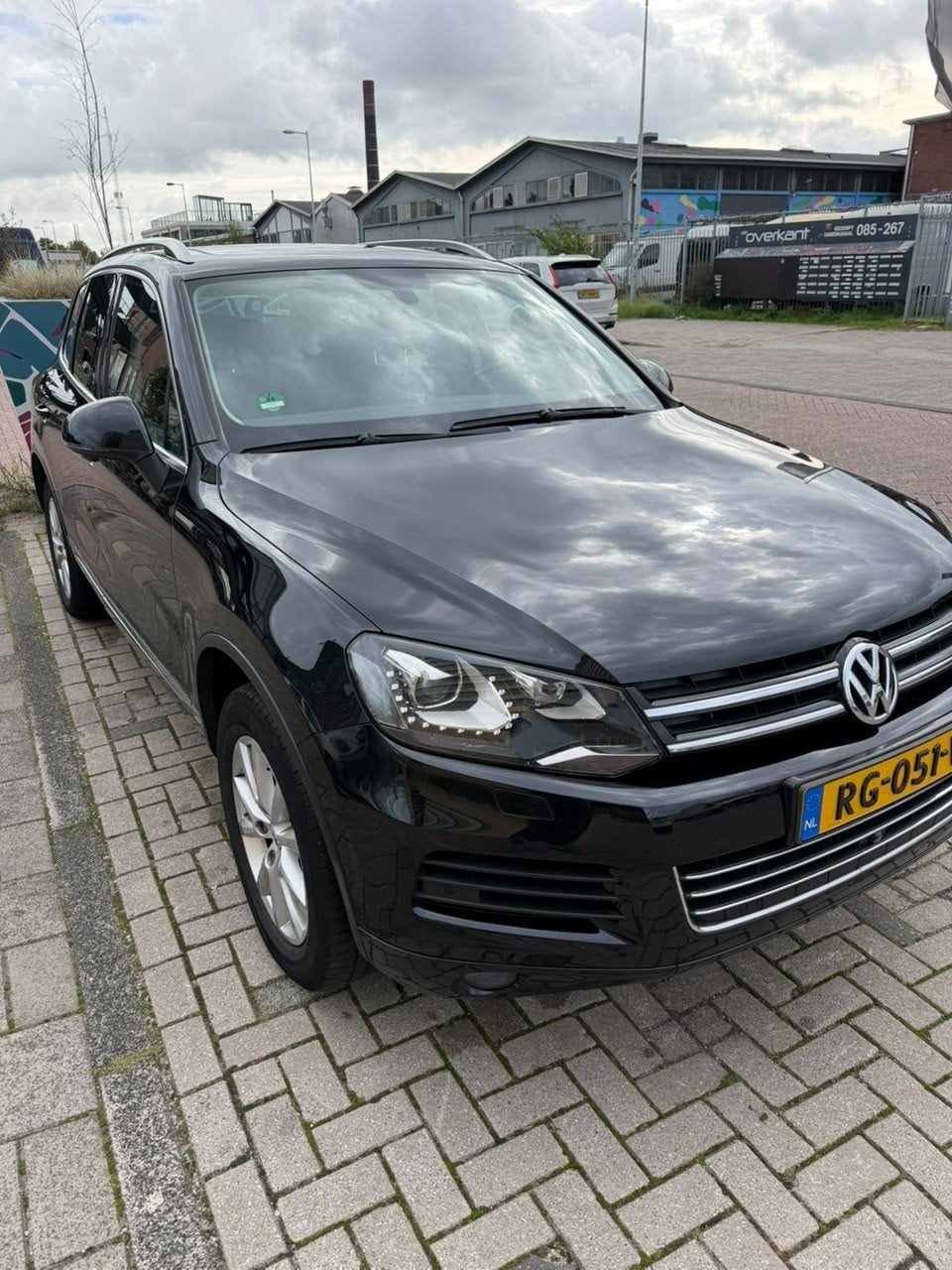 Volkswagen Touareg 3.0 V6 TDI 150KW BMT 4M AUT 2014 Zwart, Auto's, Automaat, 255 €/maand, Zwart, 14 km/l