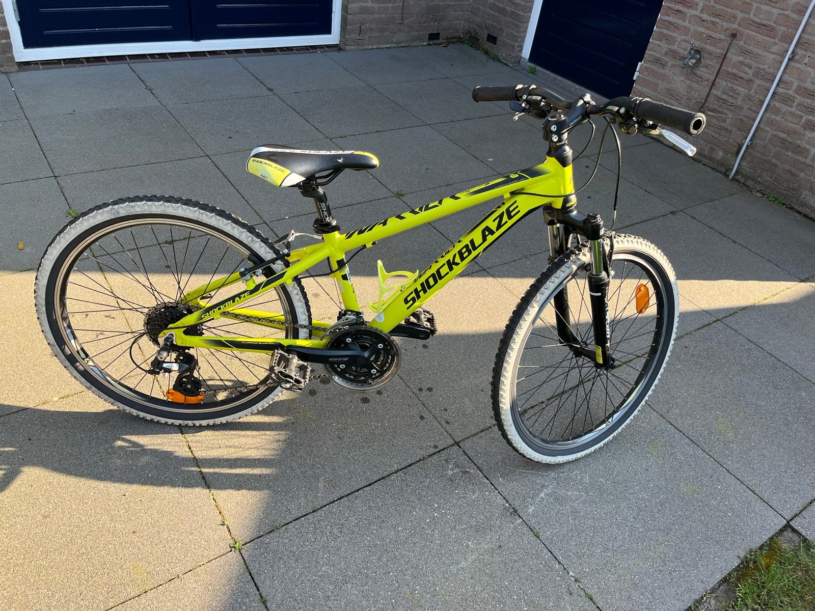 Shockblaze mountainbike maat 24 met Shimano versnellingen, Minder dan 45 cm, Ophalen, Zo goed als nieuw, Overige merken