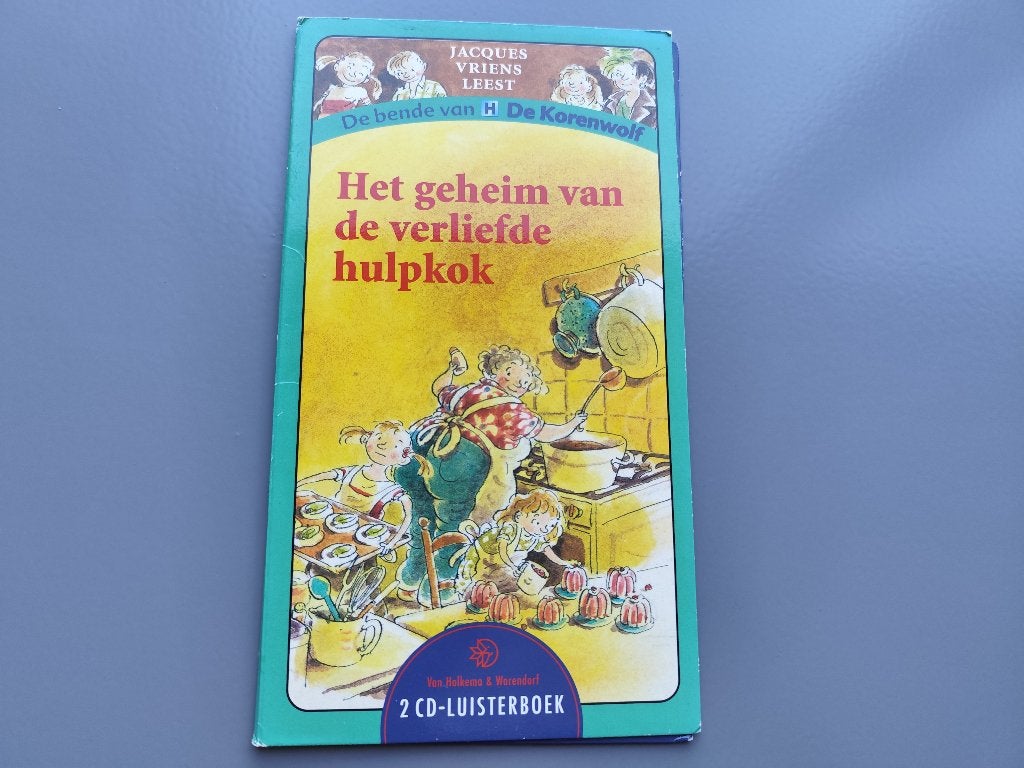 Luisterboek: Het geheim van de verliefde hulpkok, Boeken, Luisterboeken, Jacques Vriens, Kind, Cd, Ophalen of Verzenden
