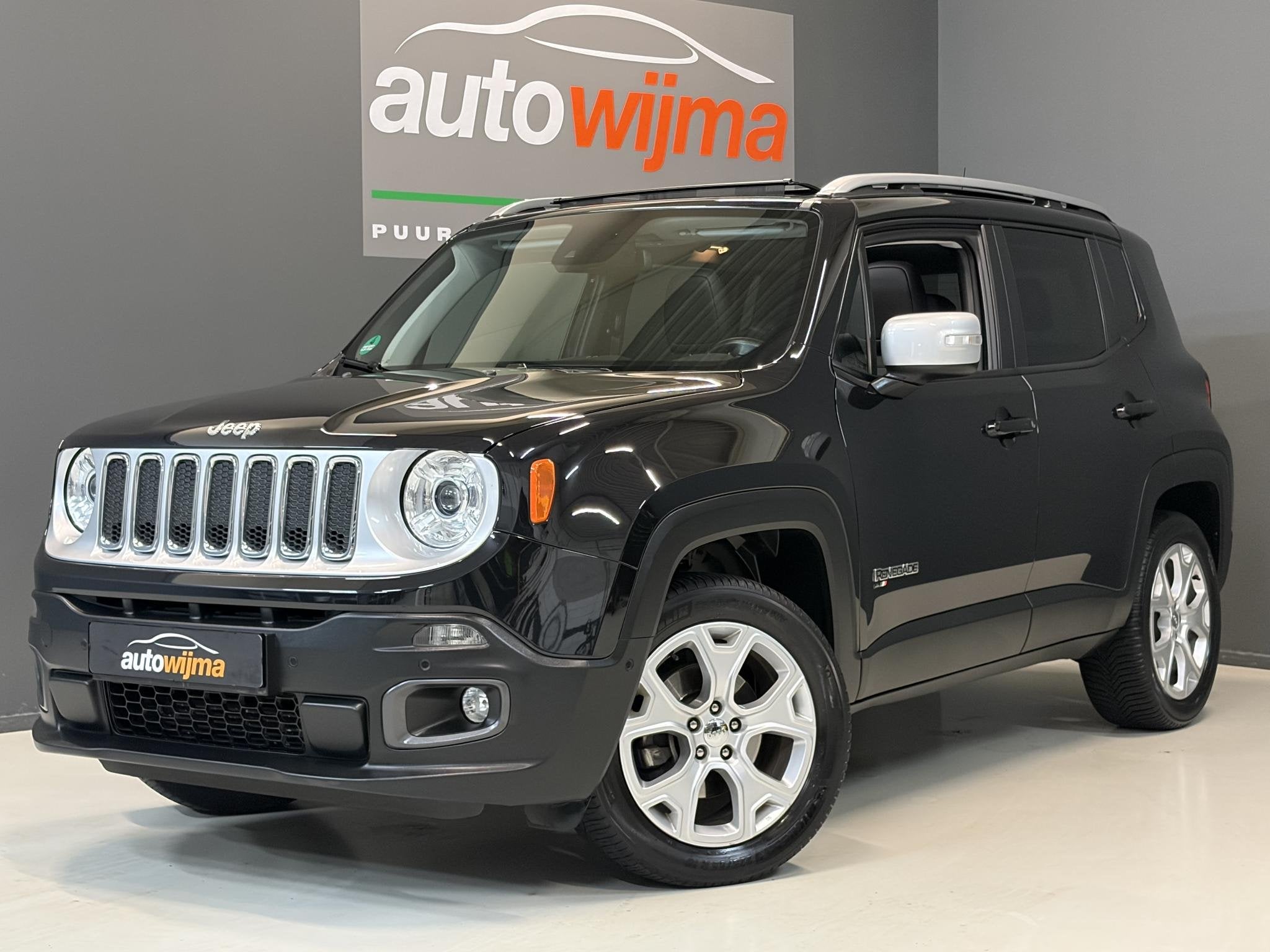 Jeep Renegade 1.4 MultiAir 170pk Limited 4x4 Automaat Leder,, Auto's, Jeep, Automaat, Stof, Gebruikt, 4 cilinders