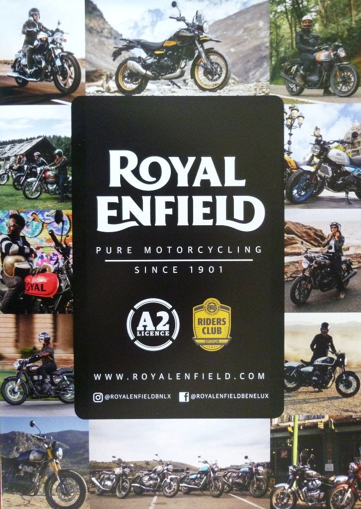 Folder ROYAL ENFIELD 2025, Ophalen of Verzenden, Overige merken