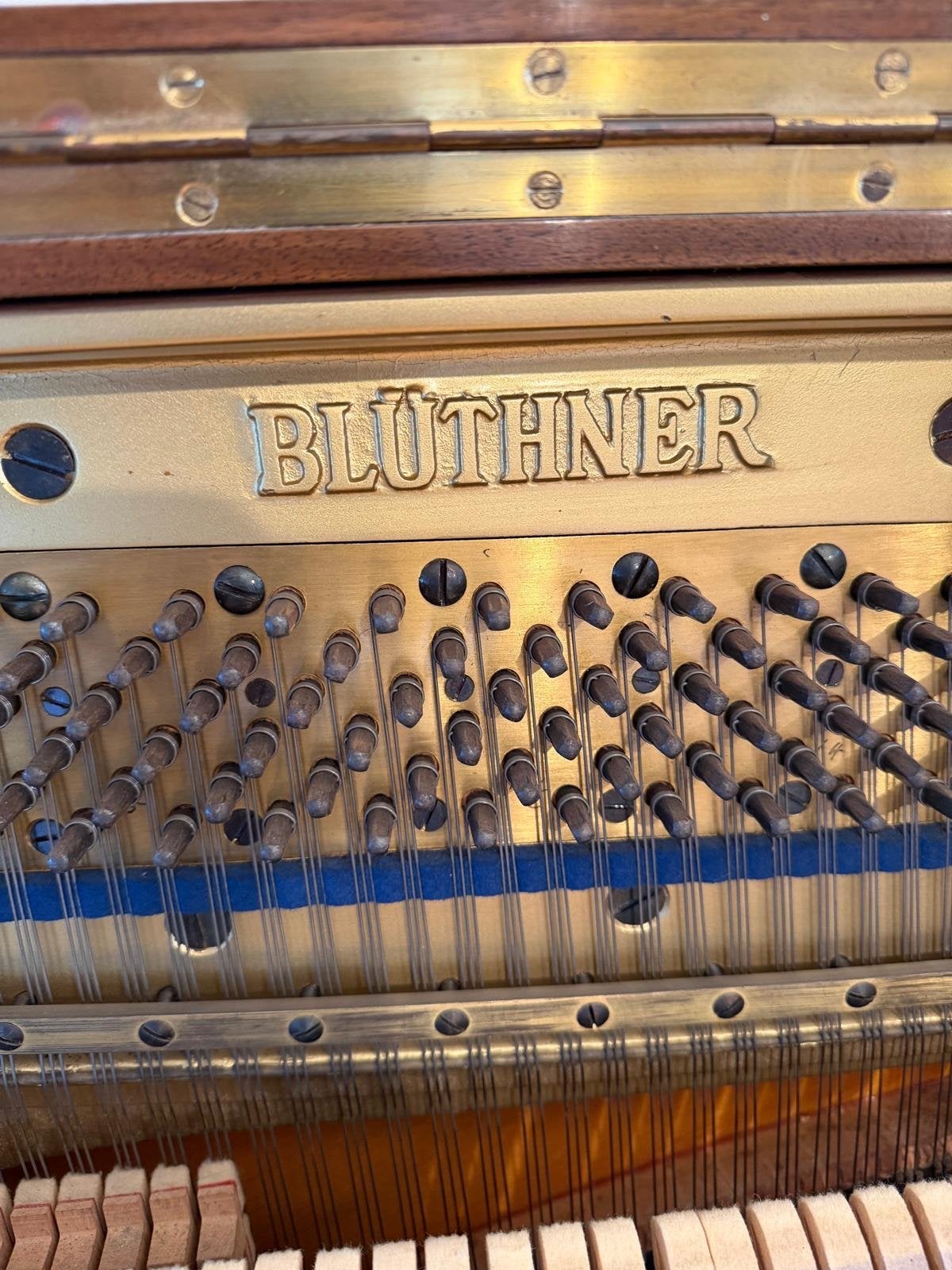 Blüthner Piano - Prachtige Klassieke Staande Piano, Ophalen, Gebruikt, Bruin, Piano