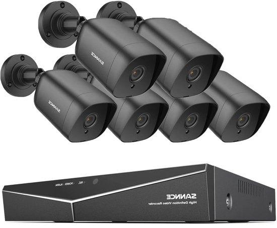 Sannce - DT81BF-CR1CP - Beveiligingscamerasysteem - 5MP - Op, Corvance B.V., Verzenden, Nieuw, Corvancebol@gmail.com