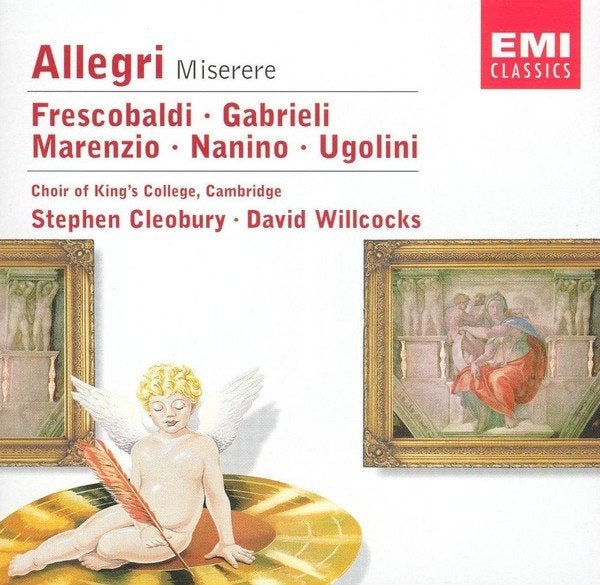 Allegri  Frescobaldi Gabrieli  Marenzio  Nanino• Miserere, Ophalen of Verzenden, Barok, Gebruikt, Orkest of Ballet