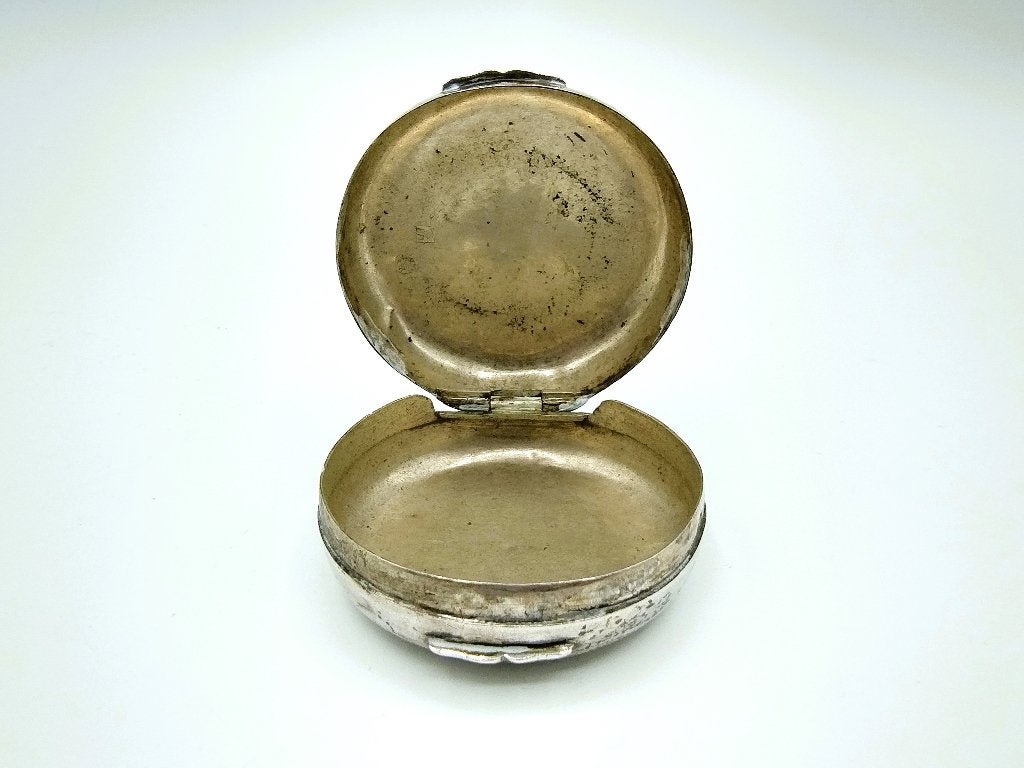 Zilveren pepermuntdoosje, J. van Geelen, Schoonhoven, 1869, Antiek en Kunst, Verzenden, Zilver